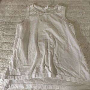 FLX White Sleeveless Top